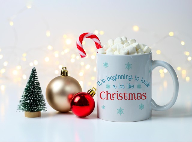 It's Beginning To Look A Lot Like Christmas Ceramic Mug | Valley Mill